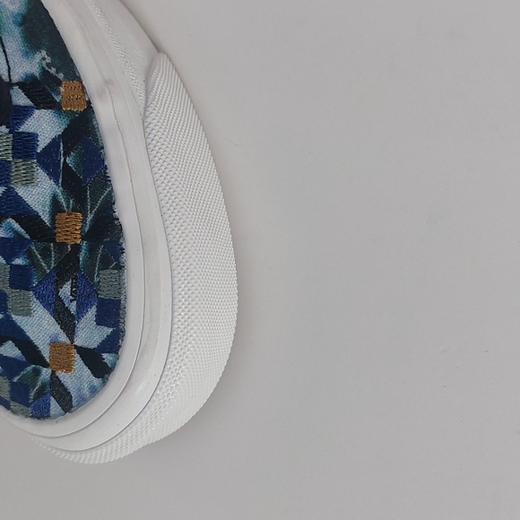 Vans Authentic 44 DX Mixed mosaic women's sneakers blue White size 6 - Picture 4 of 10